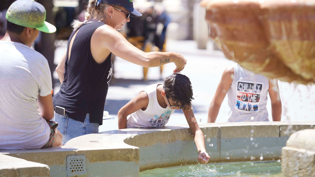 Una DANA hace que se alcancen temperaturas récords Una DANA hace que se alcancen temperaturas récords