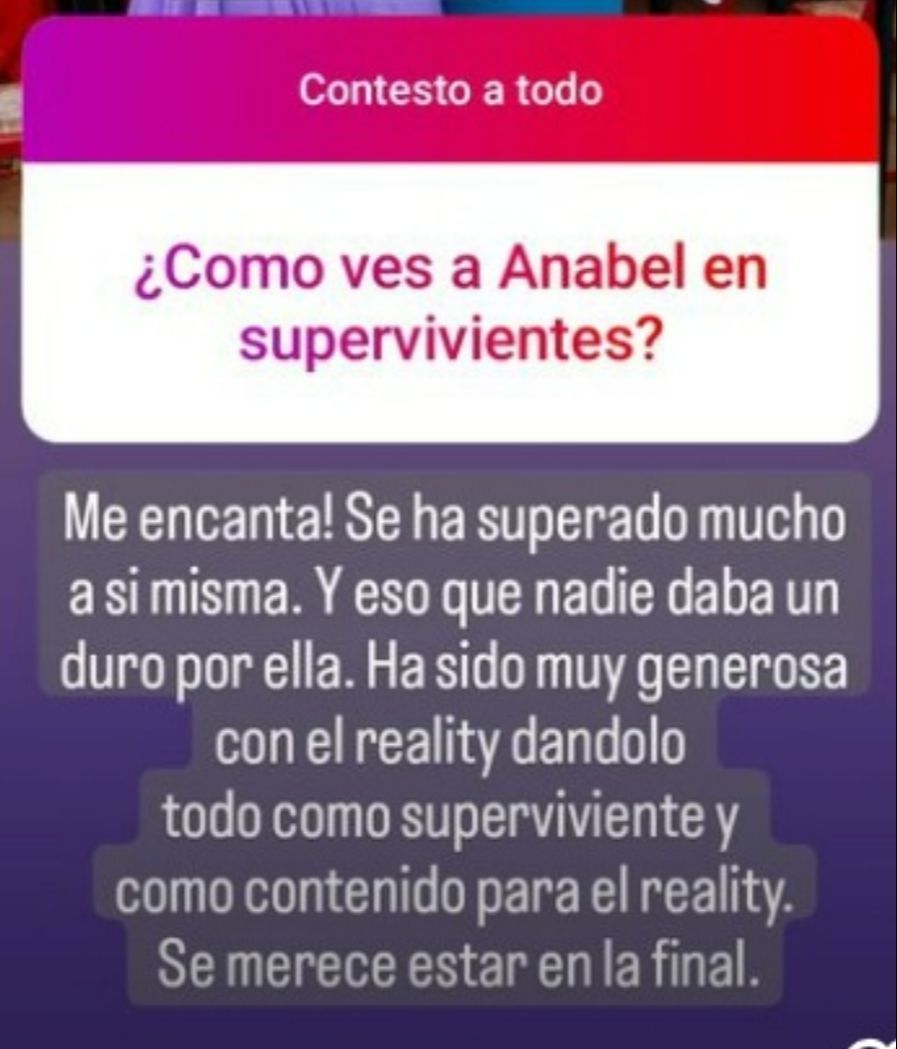 Amor Romeira da su opinión sobre el concurso de Anabel Pantoja