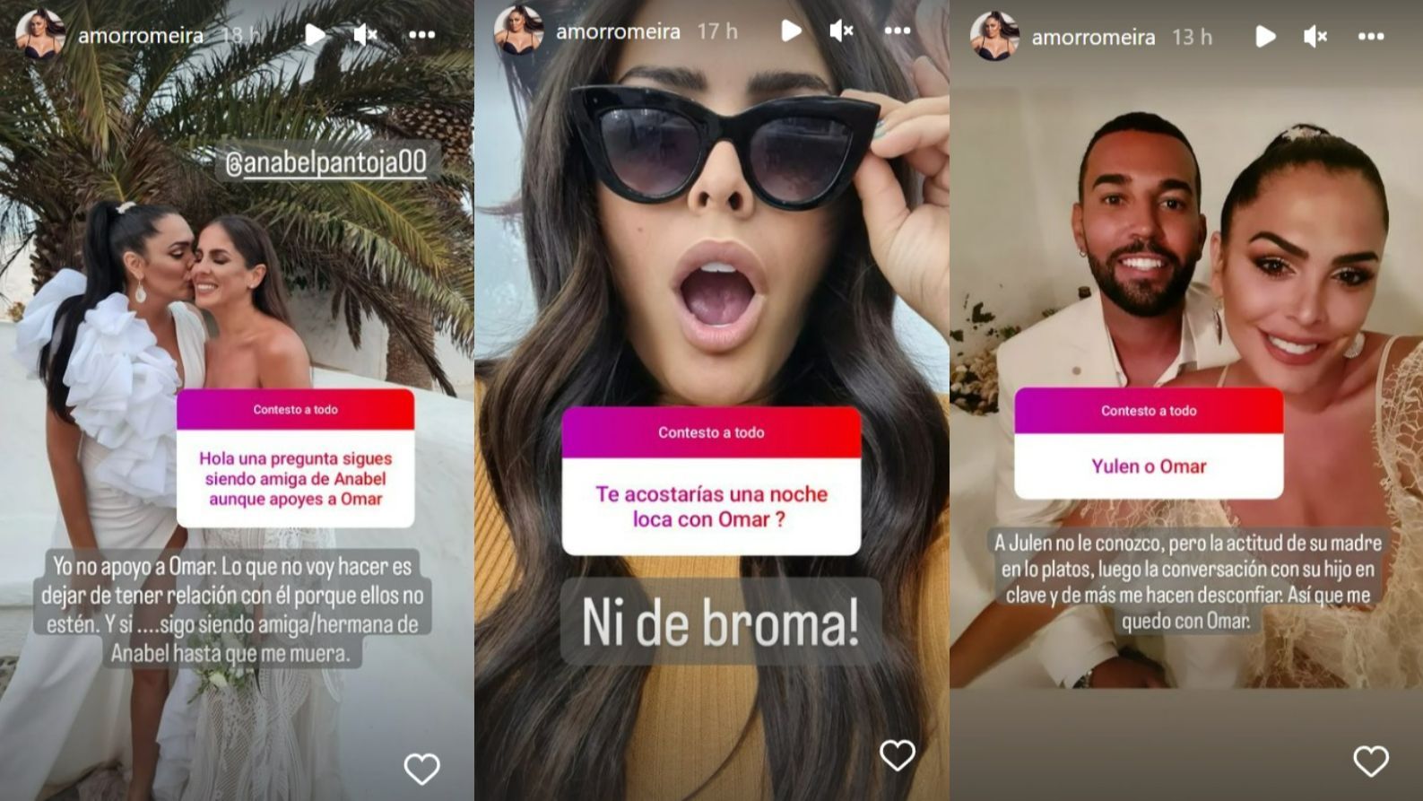 Amor Romeira habla sobre Omar Sánchez