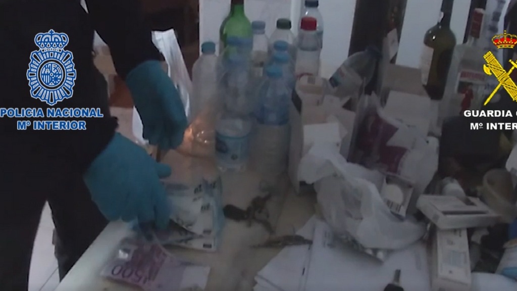 Cae una organización que enviaba droga desde Andalucía a Europa escondida en camiones entre sandías y pescado