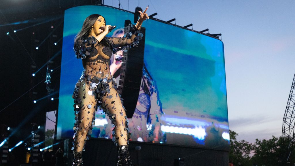 Cardi B en el Wireless Festival