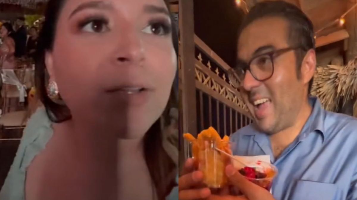 La pareja que se coló en la boda La pareja que se coló en la boda