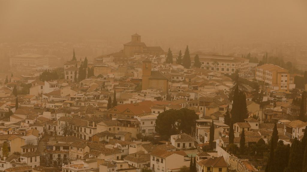 Presencia de calima en Granada. Imagen de archivo.