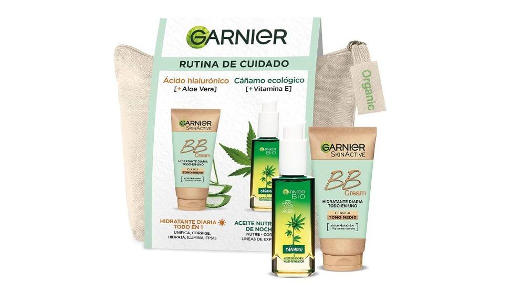 3 Neceser con BB Cream hidratante de Garnier