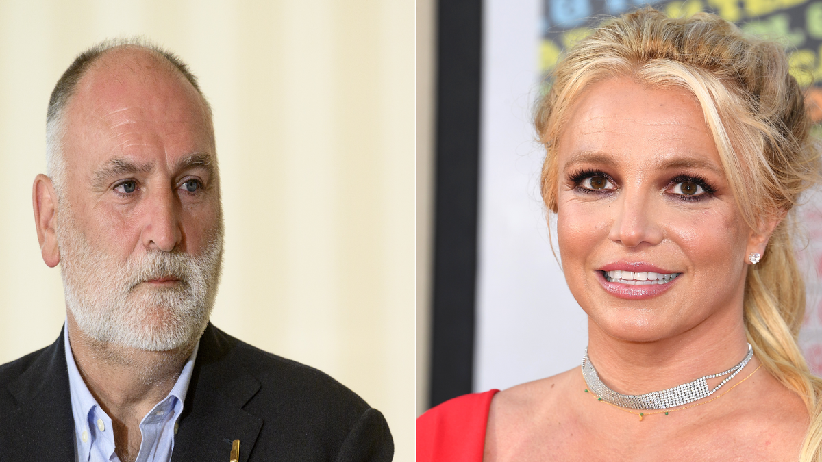 El chef José Andrés y la cantante Britney Spears competirán por la misma nominación en los premios Emmy 2022