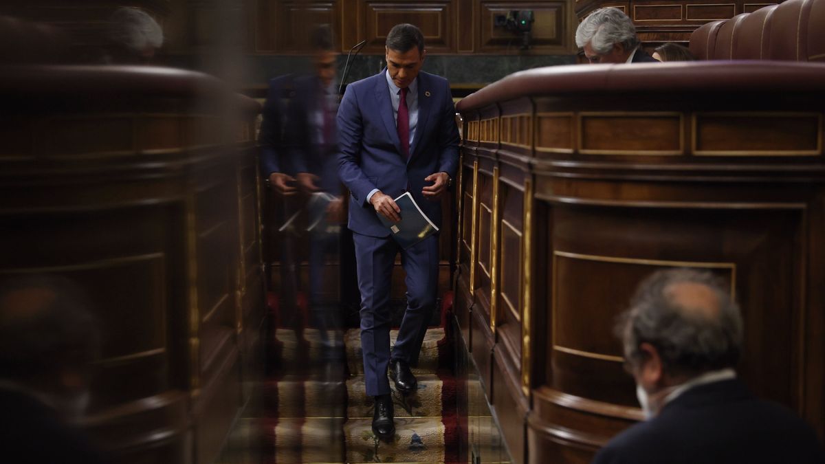 El presidente del Gobierno, Pedro Sánchez, en el debate del estado de la nación El presidente del Gobierno, Pedro Sánchez, en el debate del estado de la nación