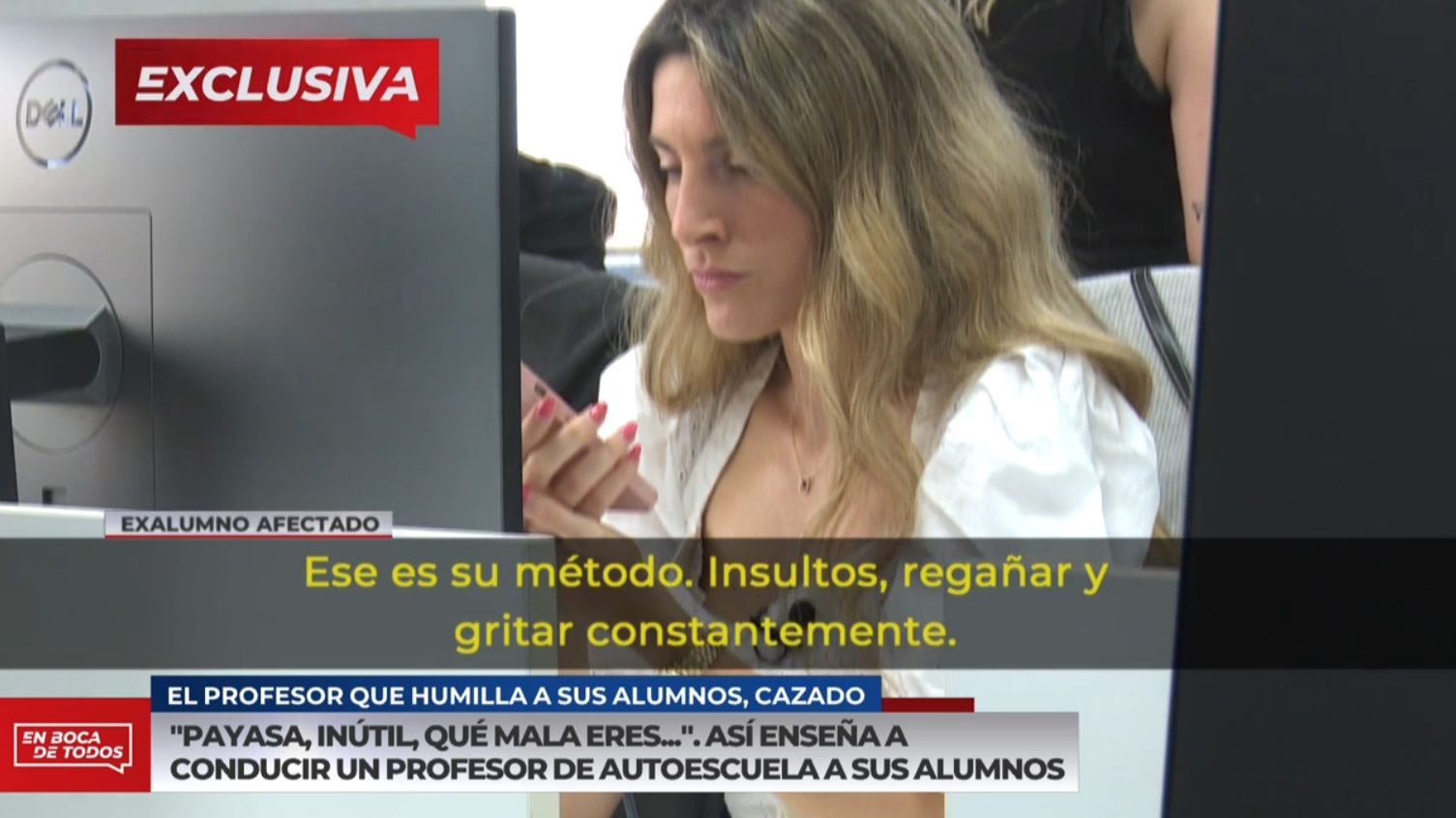 El testimonio de otro alumno afectado