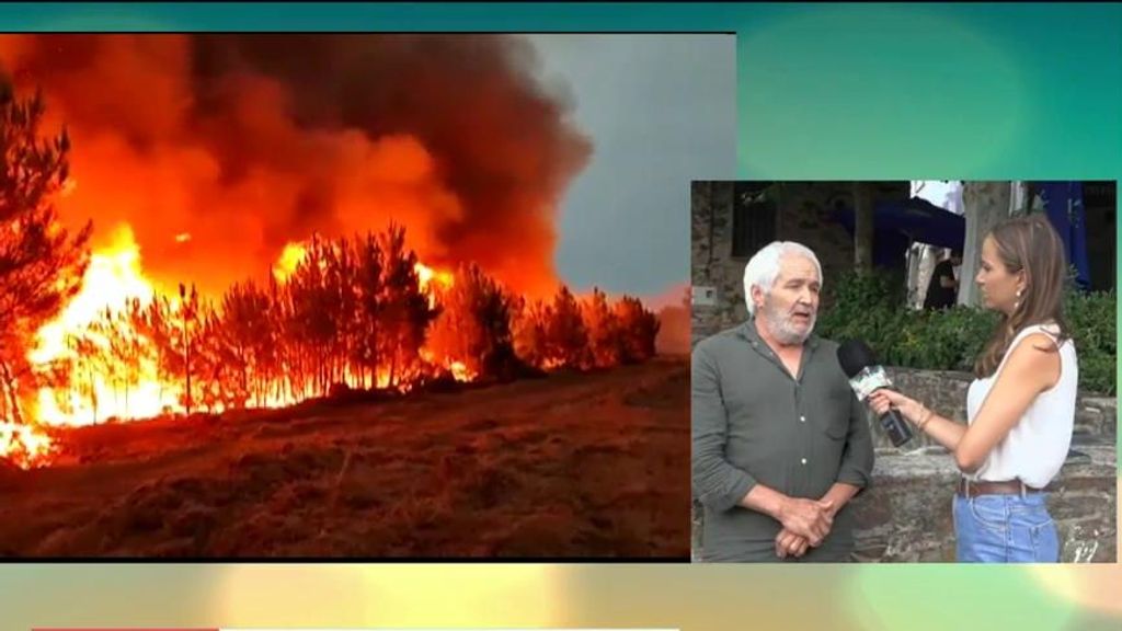 Justi, afectado por el incendio de Las Hurdes: "Se tenía que haber hecho un cortafuegos, pero no se hizo por falta de decisión de la dirección"