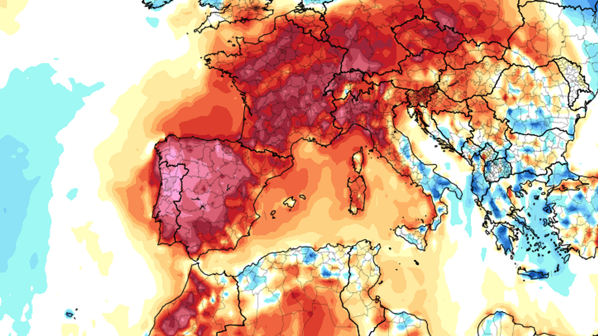 Una cúpula de calor está disparando las temperaturas en España