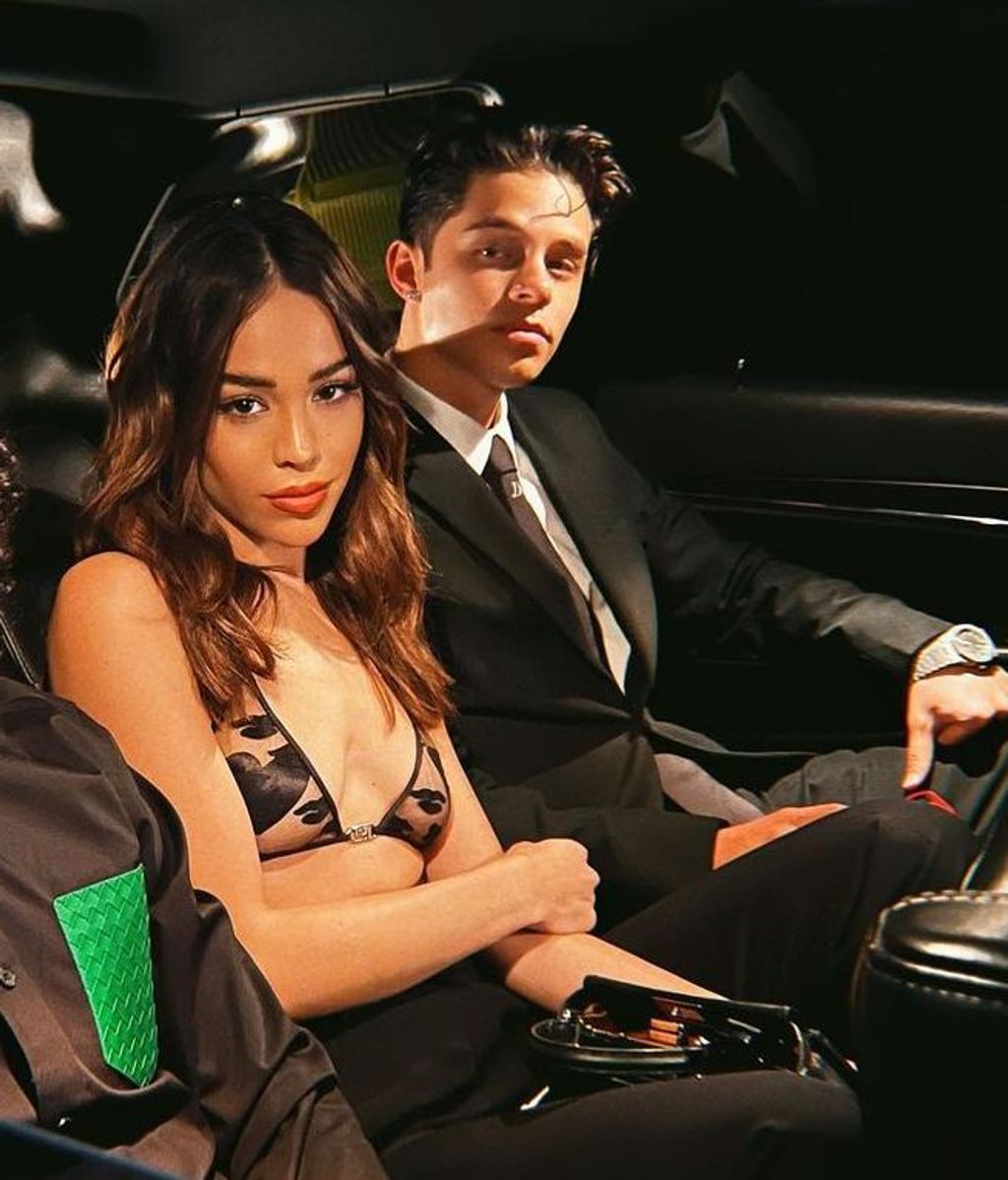 Danna Paola y Alex Hoer