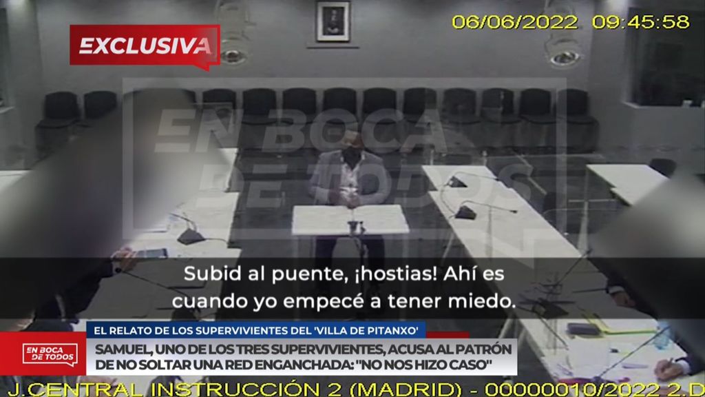 EXCLUSIVA | El testimonio de uno de los supervivientes del 'Villa de Pitanxo': "Nos querían matar"