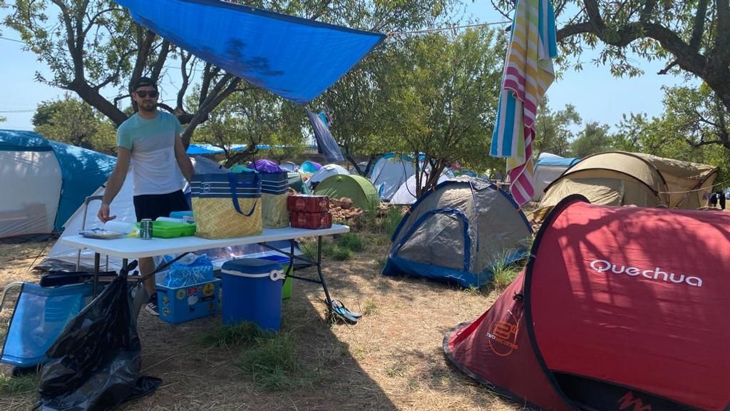 La zona de acampada ya está llena en el FIB