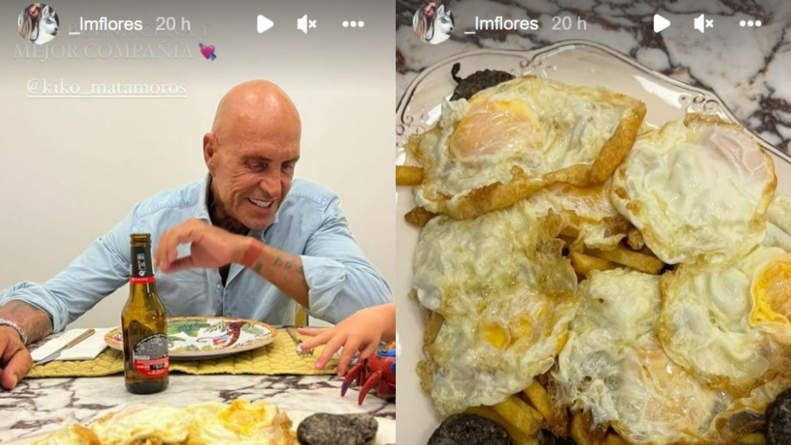 Laura Matamoros presume del reencuentro con su padre