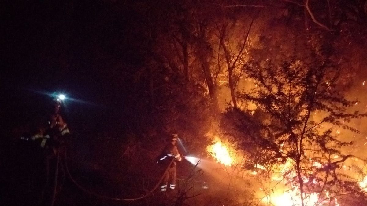 Los bomberos dan por controlado el incendio de Jerez y los desalojados podrán regresar paulatinamente a sus casas