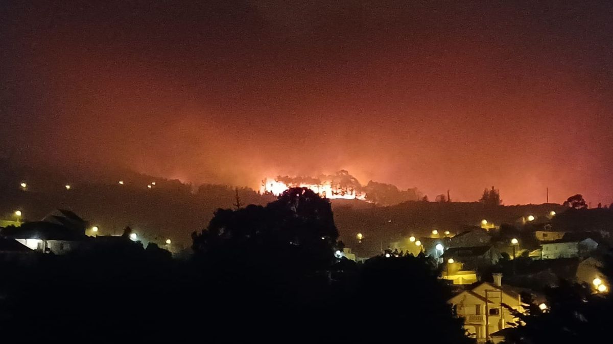 El fuego arrasa en Galicia más de 3200 hectáreas en esta semana de temperaturas extremas