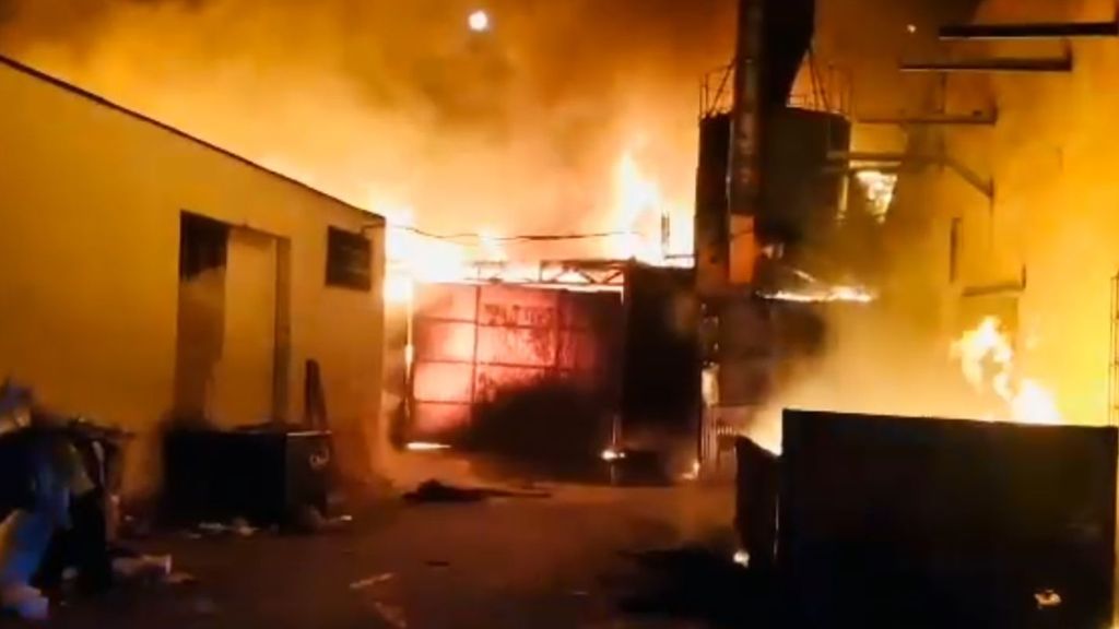 Uno de los incendios en Jaén que ha tenido en vilo a los bomberos