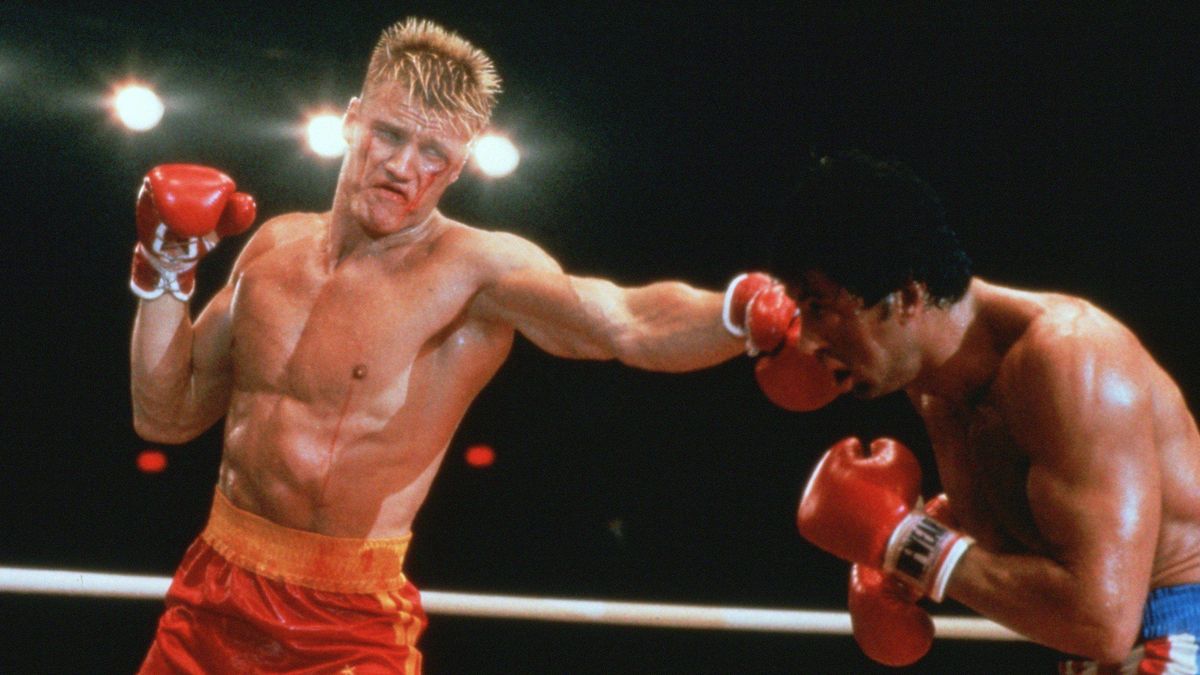 Ivan Drago contra Rocky Balboa en 'Rocky IV'