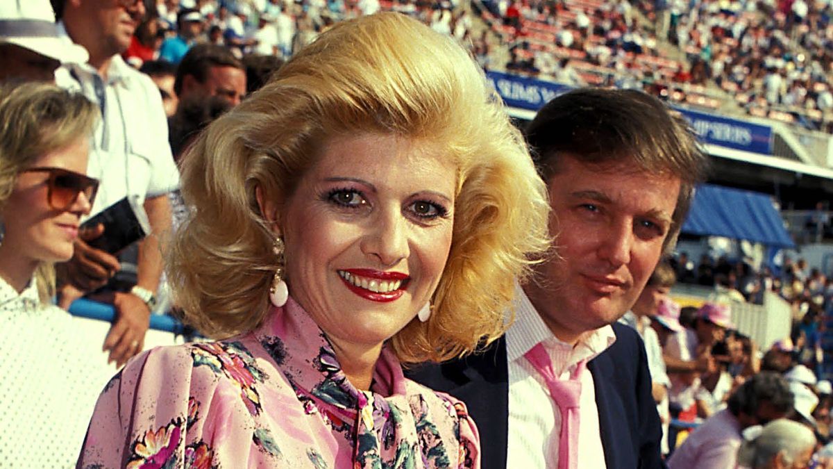 Ivana y Donald Trump en 1988