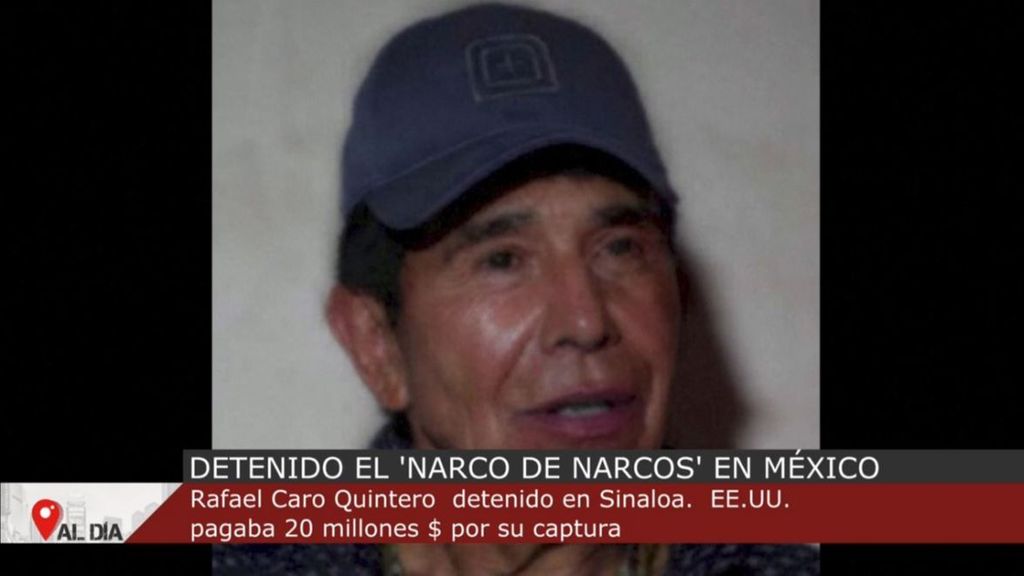 Detenido en Sinaloa, México, Rafael Caro Quintero, conocido como 'el narco de narcos'