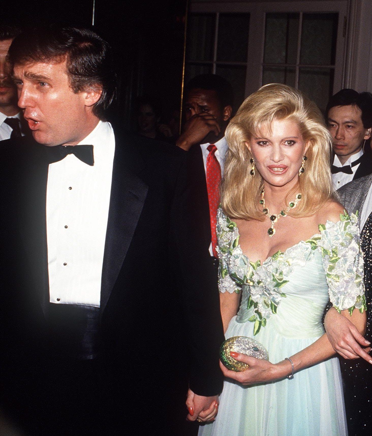Ivana y Donald Trump a mediados de 1980