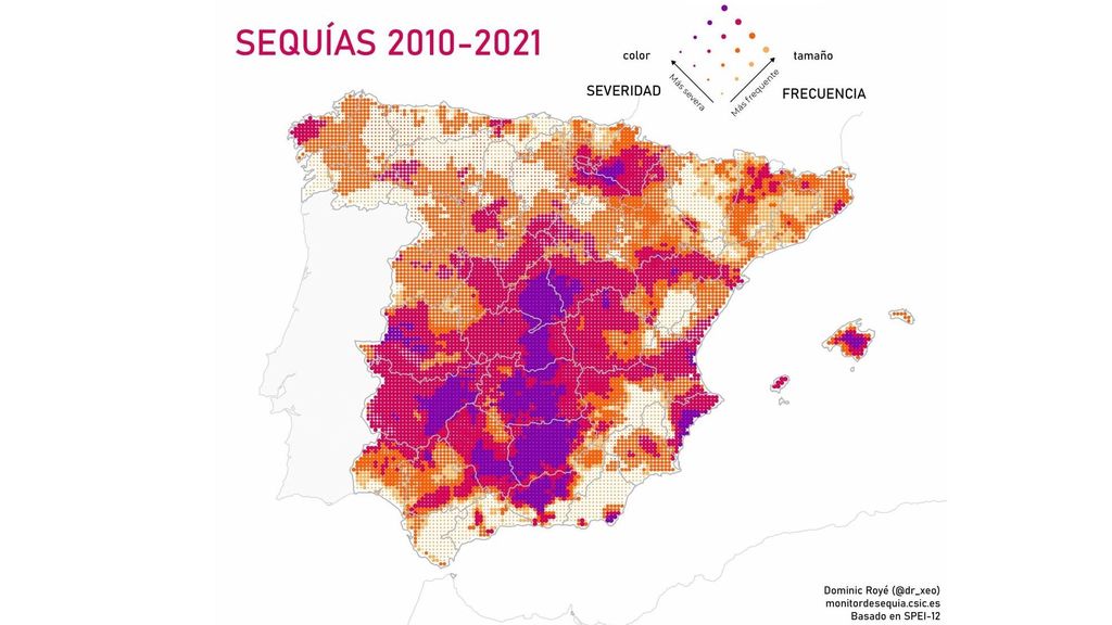 Sequías en España
