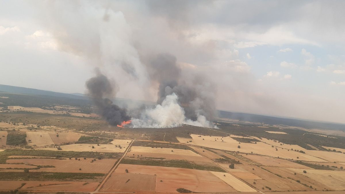 EuropaPress 4579605 incendio losaico nivel peligrosidad EuropaPress 4579605 incendio losaico nivel peligrosidad