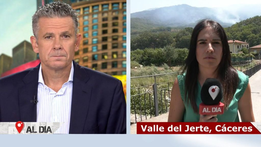 Nuevo incendio en Cáceres, en el Valle del Jerte: la Junta de Extremadura denuncia que ha sido provocado
