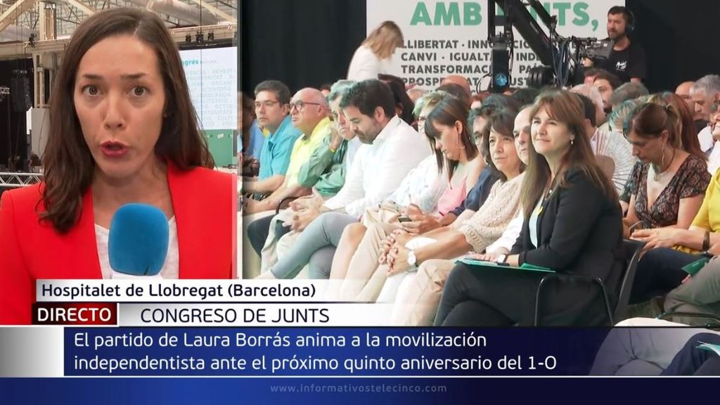 Laura Borràs defiende la ausencia de Junts en la mesa de diálogo porque "anestesia" el independentismo