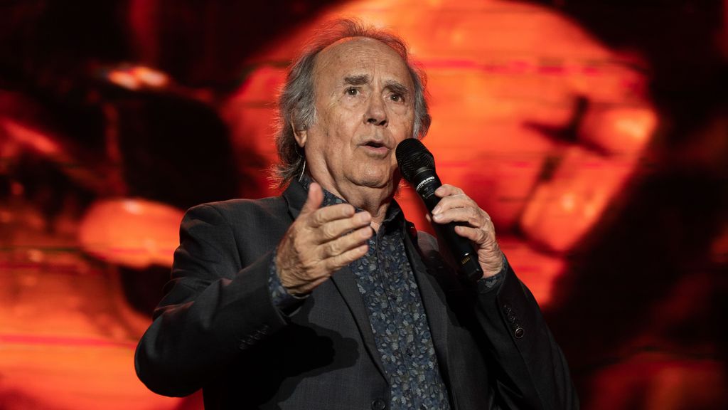 El cantautor Joan Manuel Serrat en su gira de despedida