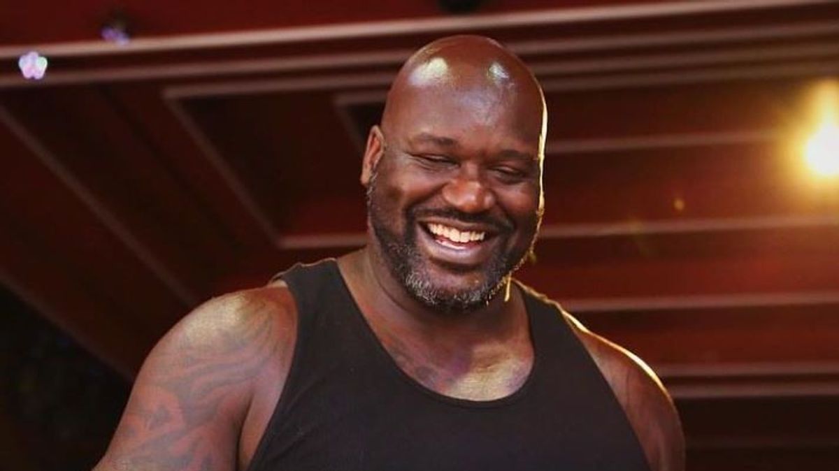 El exjugador de baloncesto Shaquille O'Neal actuó este pasado sábado en el Dreambeach Festival de Villaricos (Almería)