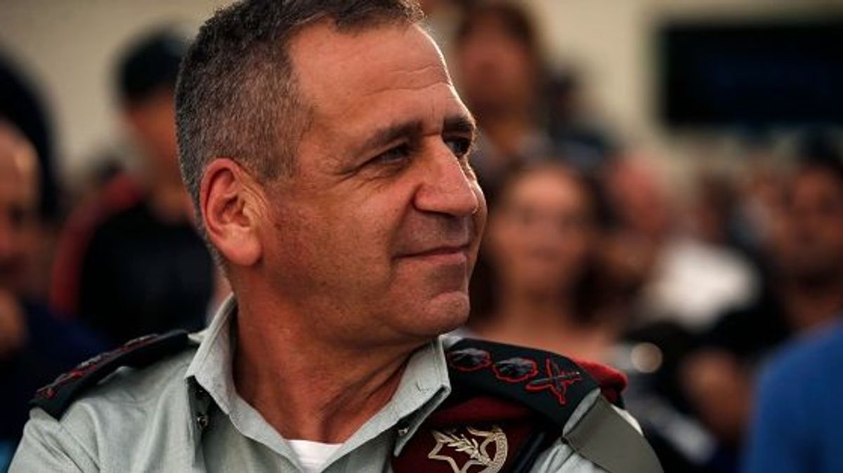 El jefe del Estado Mayor del Ejército israelí, Aviv Kohavi