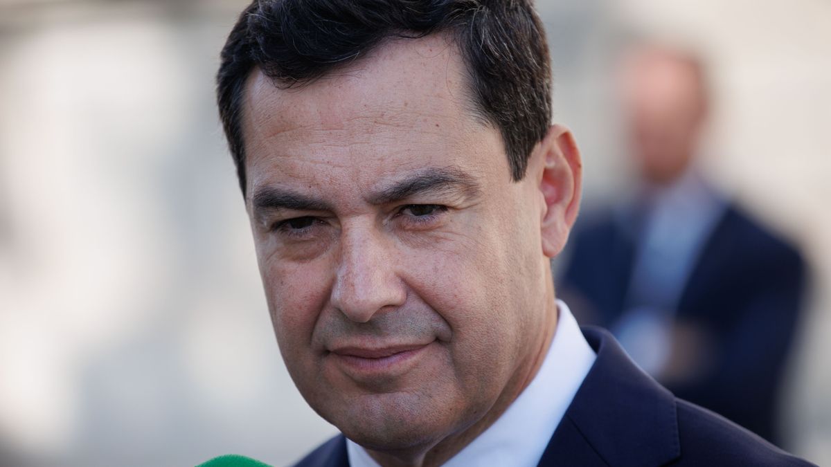 El presidente de la Junta de Andalucía, Juanma Moreno El presidente de la Junta de Andalucía, Juanma Moreno