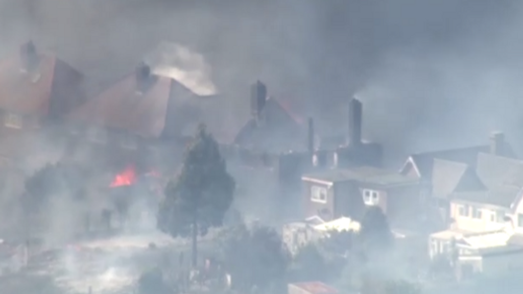 Oleada de incendios en Londres