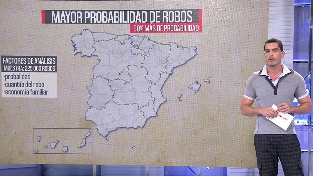Analizamos los robos en España: estas son las ciudades más y menos seguras del país