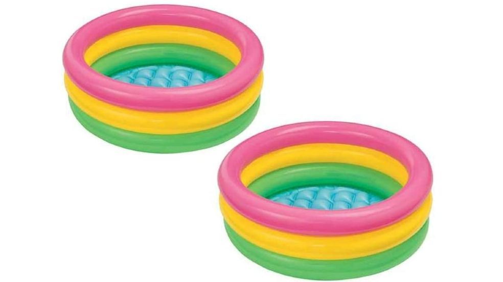 2 piscina hinchable intex 2 unidades