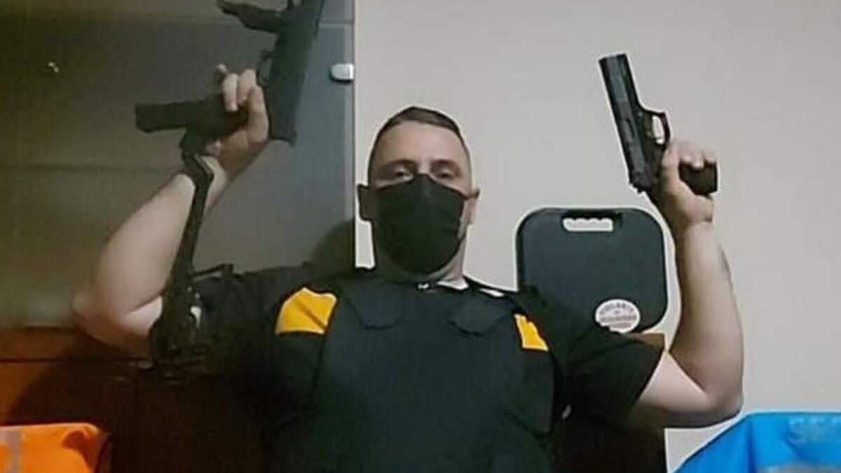 Imagen del exvigilante de seguridad Marin Eugen Sabau Imagen del exvigilante de seguridad Marin Eugen Sabau