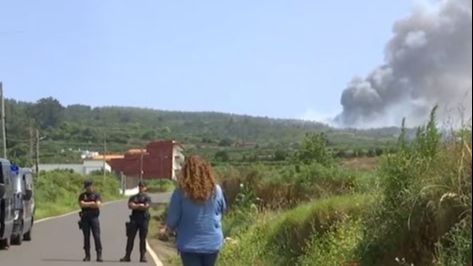Incendio en Tenerife: gran fuego agravado en las últimas horas en Los Realejos