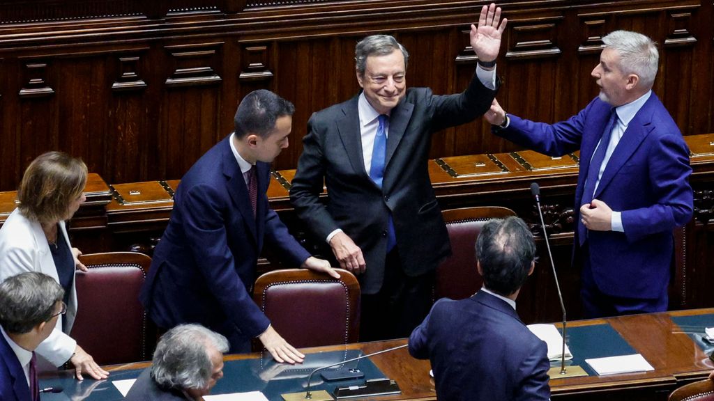 Italian Prime Minister Draghi to announce resignation in the House