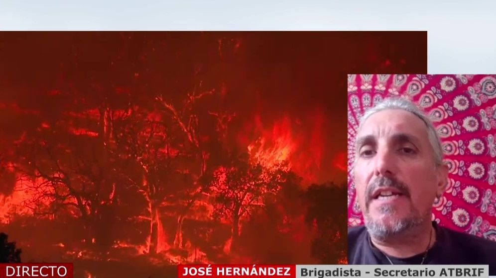 La lucha de los brigadistas ante la precariedad de su trabajo: “No puedes estar en primera línea de fuego a partir de una edad”