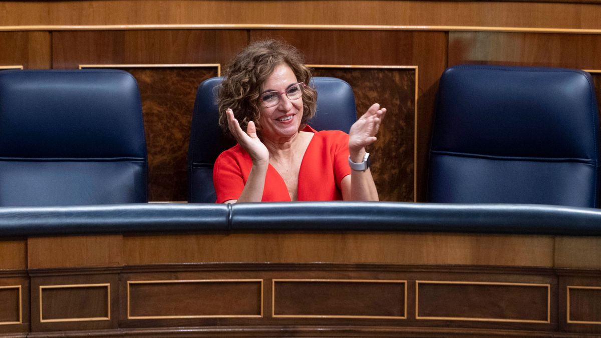La ministra de Hacienda, María Jesús Montero La ministra de Hacienda, María Jesús Montero