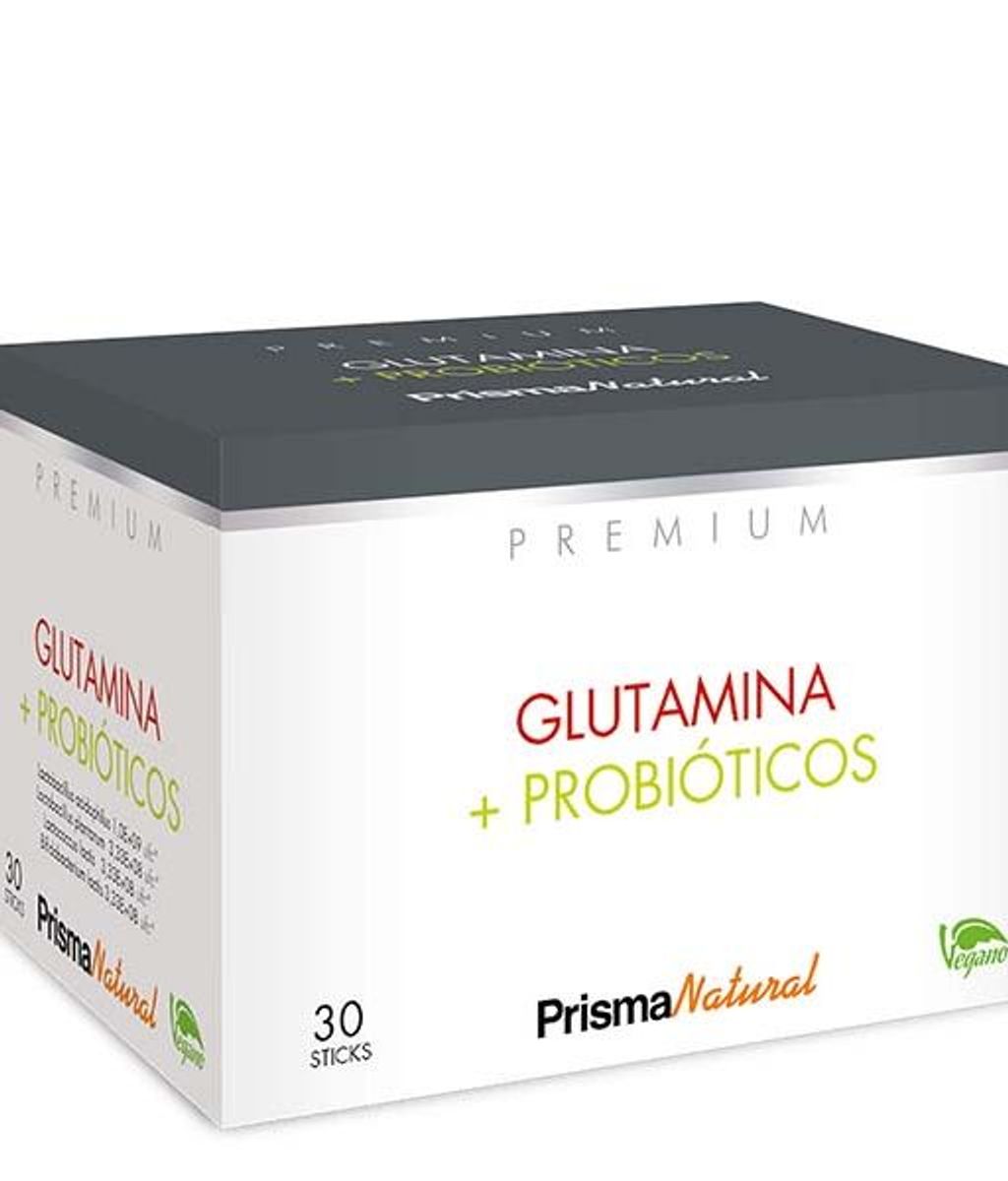 Los probióticos con glutamina