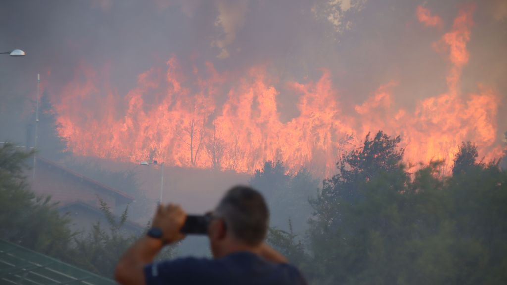 Resumen de los incendios en España este jueves