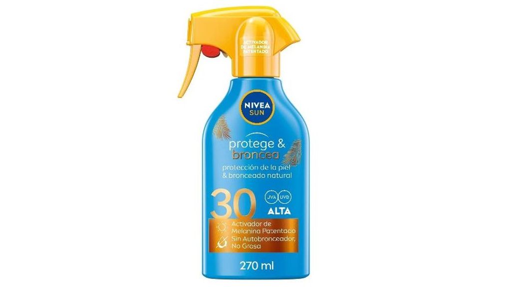 2 NIVEA sun spray fp30