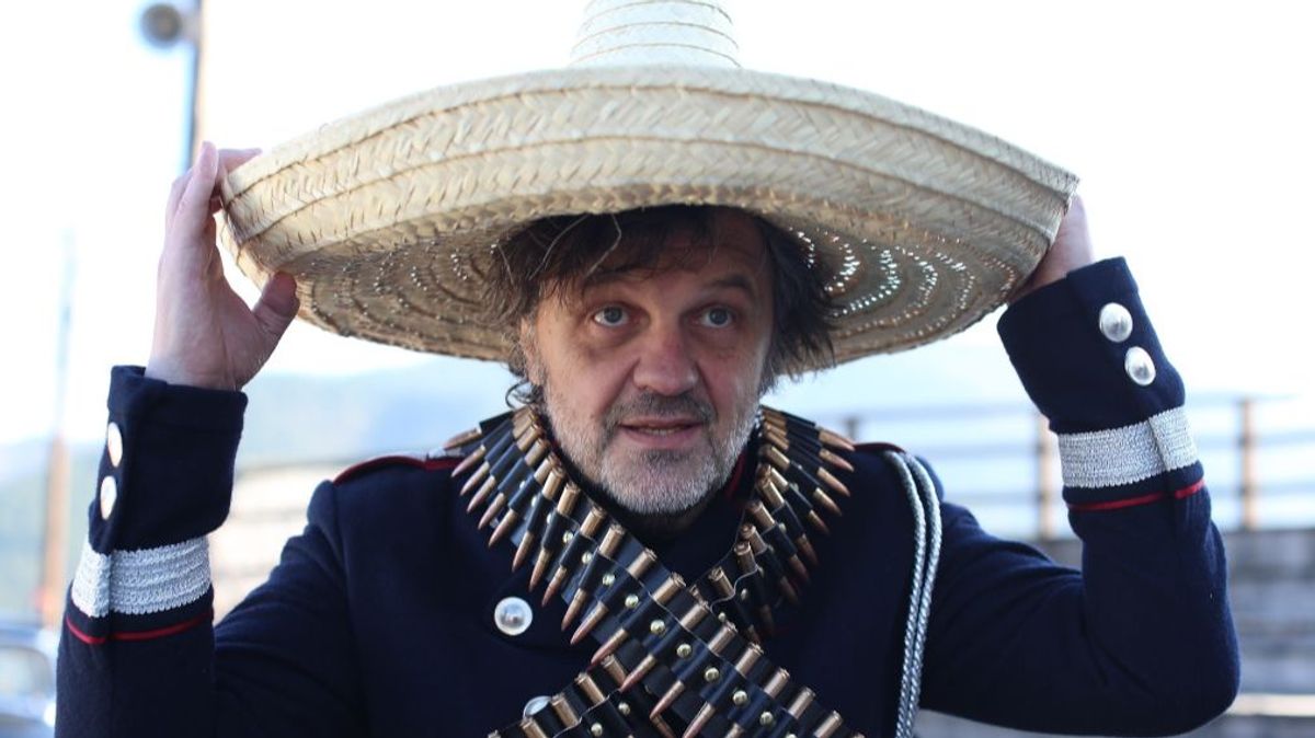 El artista serbio Emir Kusturica. El artista serbio Emir Kusturica.