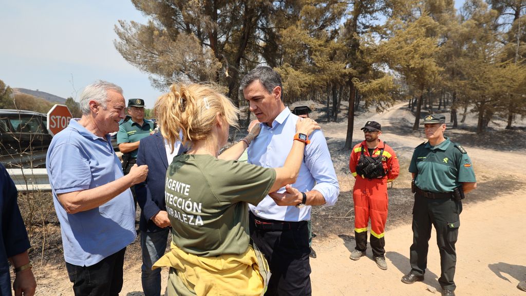 Sánchez pide "precaución" ante las temperaturas extremas y el riesgo de incendios