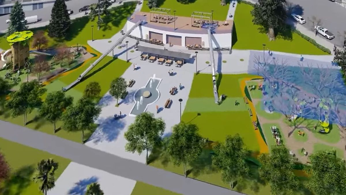 Futuro parque Barbaña en Ourense, cubierto Futuro parque Barbaña en Ourense, cubierto