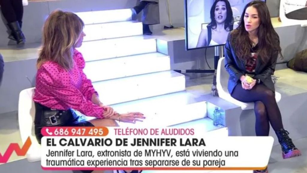 Jennifer Lara con Emma García