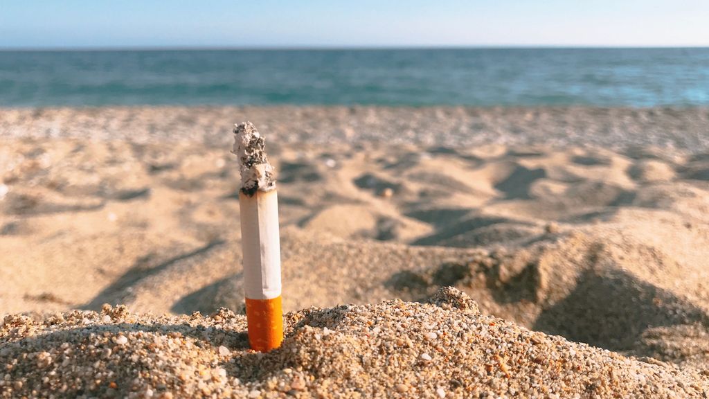 Tabaco en playas