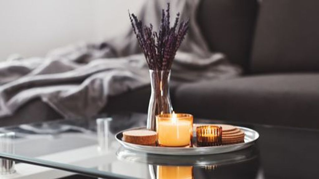 Velas aromáticas.