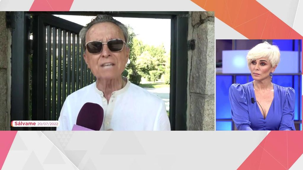 Ana María reacciona al encontronazo de Ortega Cano con la prensa